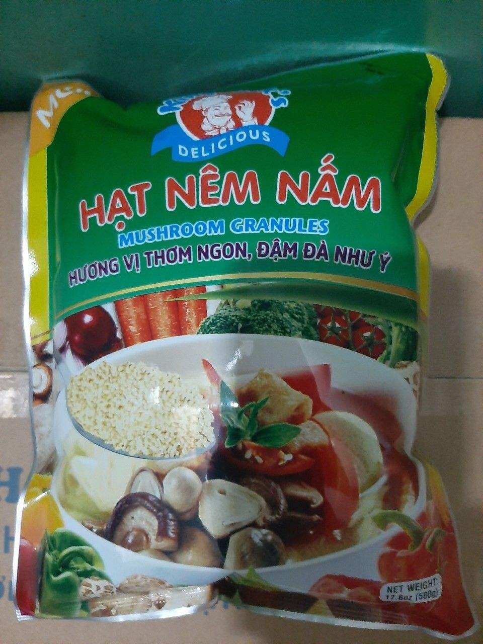 Hạt nêm nấm,chay mặn điều dùng được,gói 500gam.