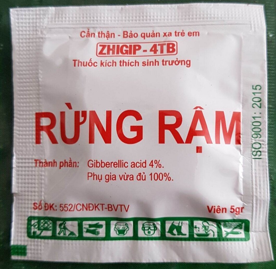 Thuốc ga3 rừng rậm giúp tăng năng suất cây trồng
