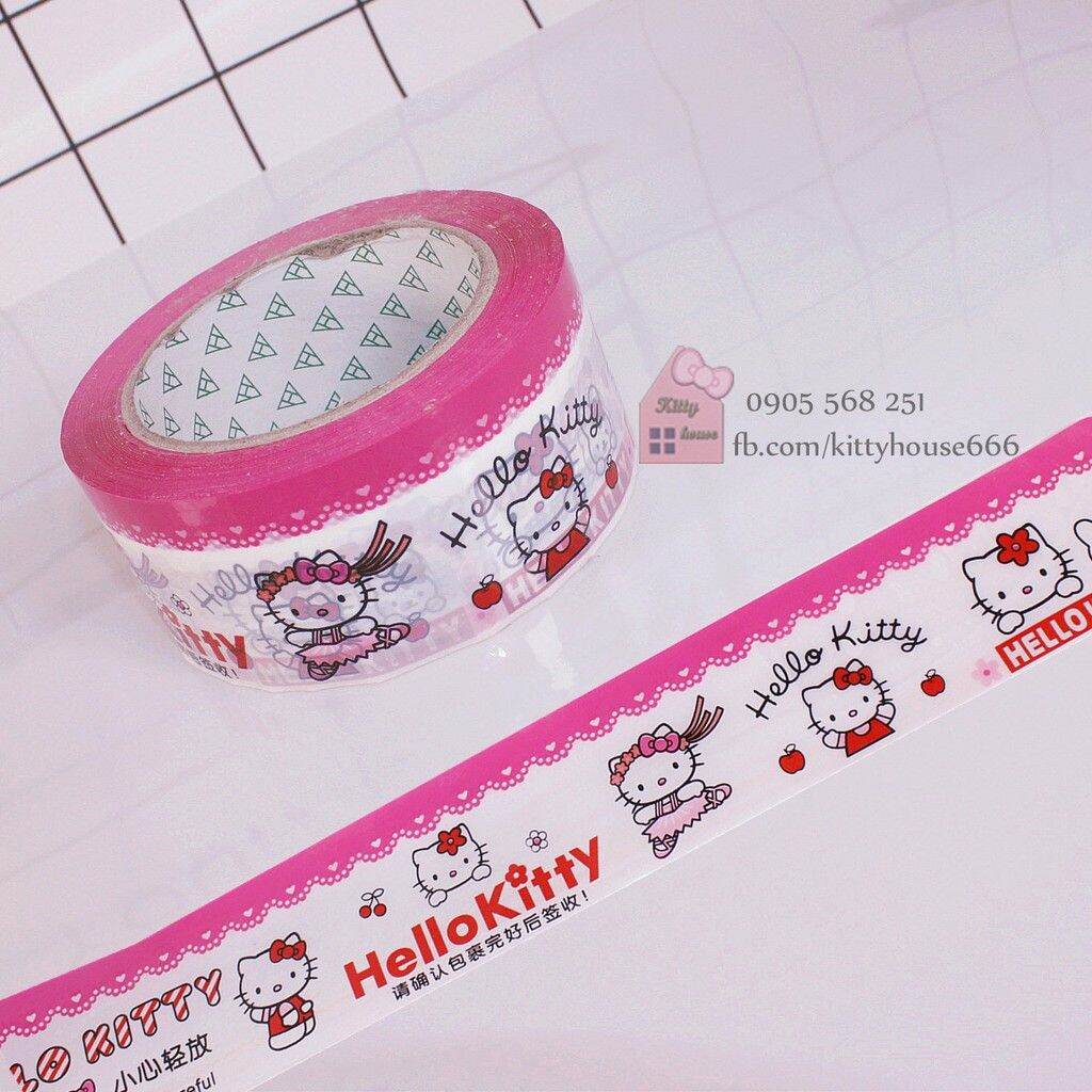 🌸BĂNG KEO NIÊM PHONG HÀNG HELLO KITTY