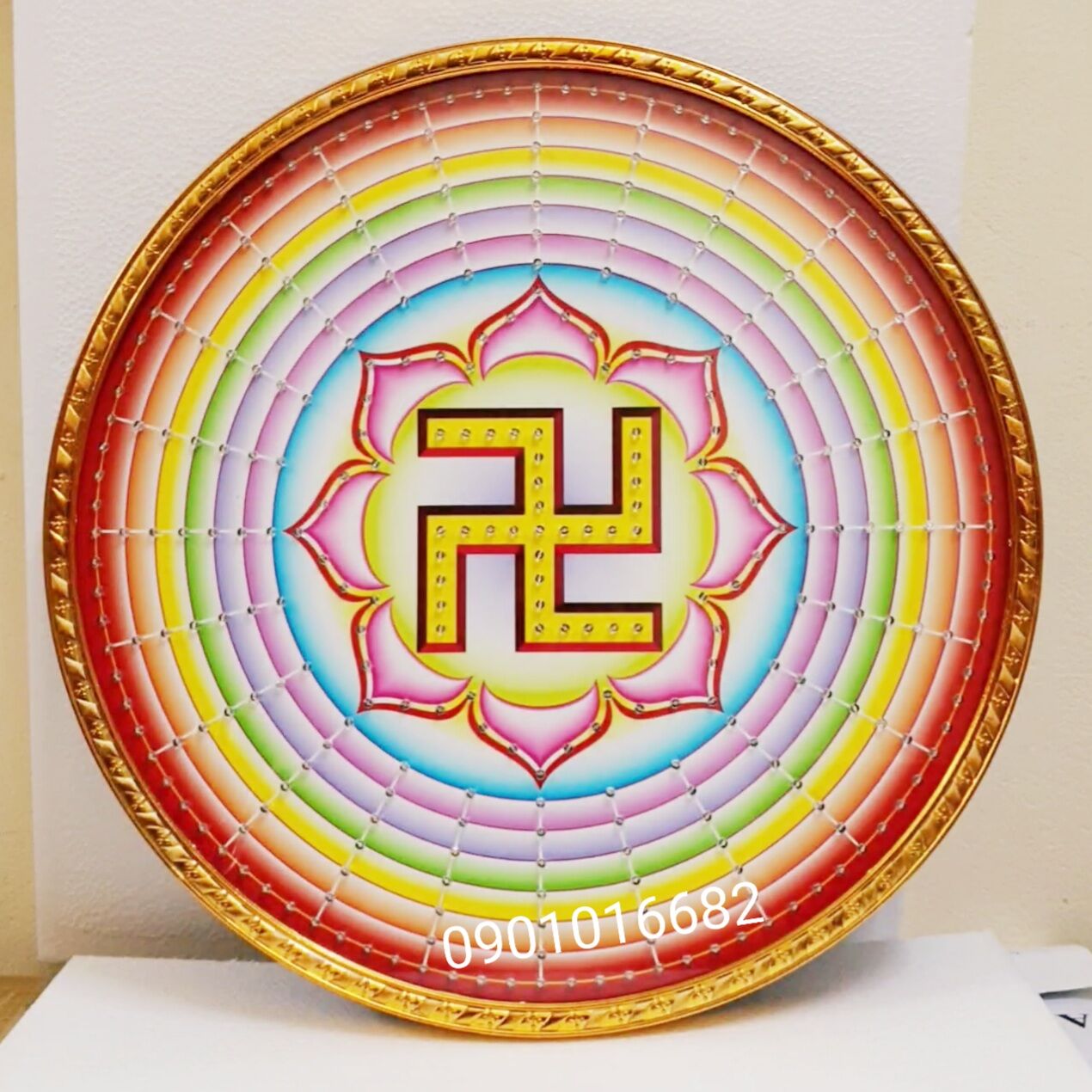 Đèn hào quang led cao cấp (đường kính 50cm) bóng led siêu sáng, siêu bền, tiết kiệm điện.