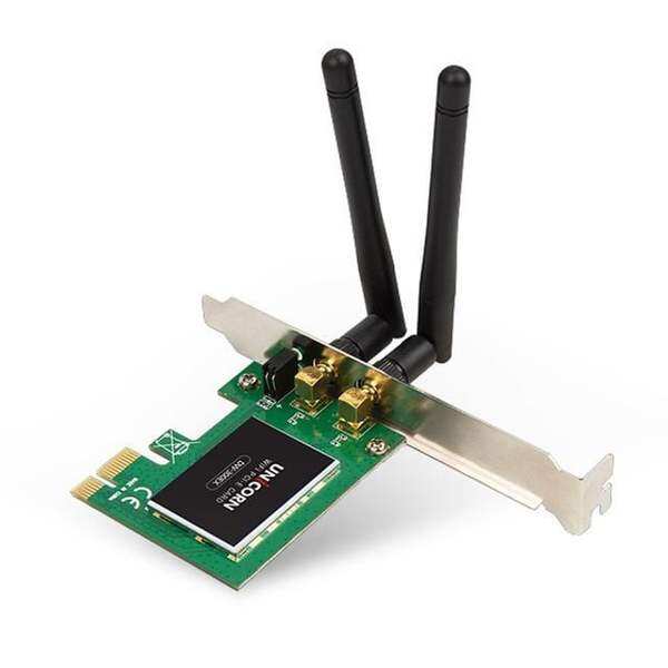 UNICORN | Unicorn Dw-300Ex Pci-E Wireless Lan Card, Expanded and Powerful Wireless Output, Wireless Speed Giá 885,000 Đồng*Miễn phí vận chuyển