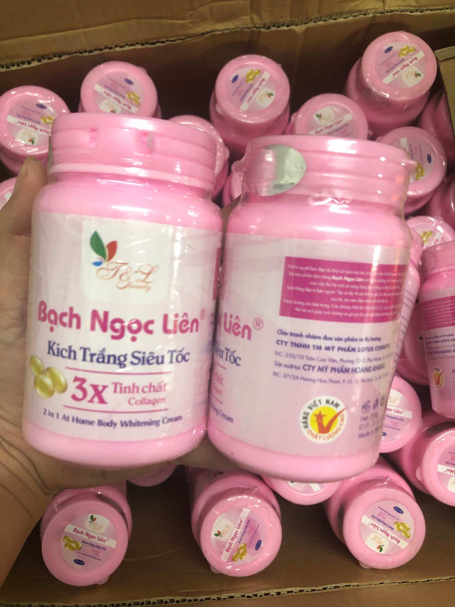 Kem kích trắng bạch ngọc liên
