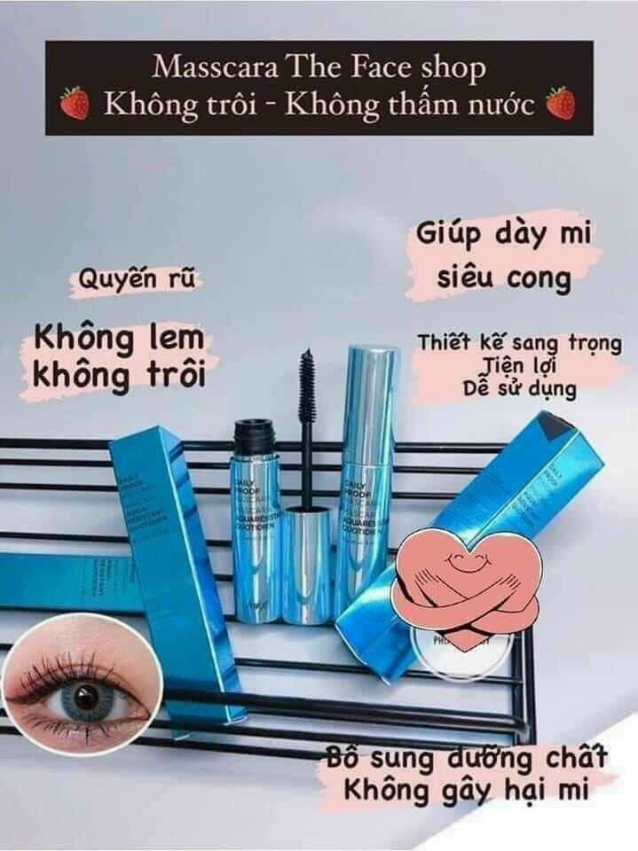 𝐌𝐀𝐒𝐂𝐀𝐑𝐀 𝐖𝐀𝐓𝐄𝐑 𝐃𝐀𝐈𝐋𝐘 𝐏𝐑𝐎𝐎𝐅 Làm Dày và Cong Mi TFS