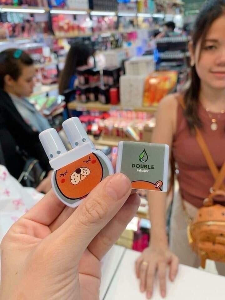 Hít Mũi 2 Đầu Thảo Dược Double Inhear Thái Lan ( 1 Ống )