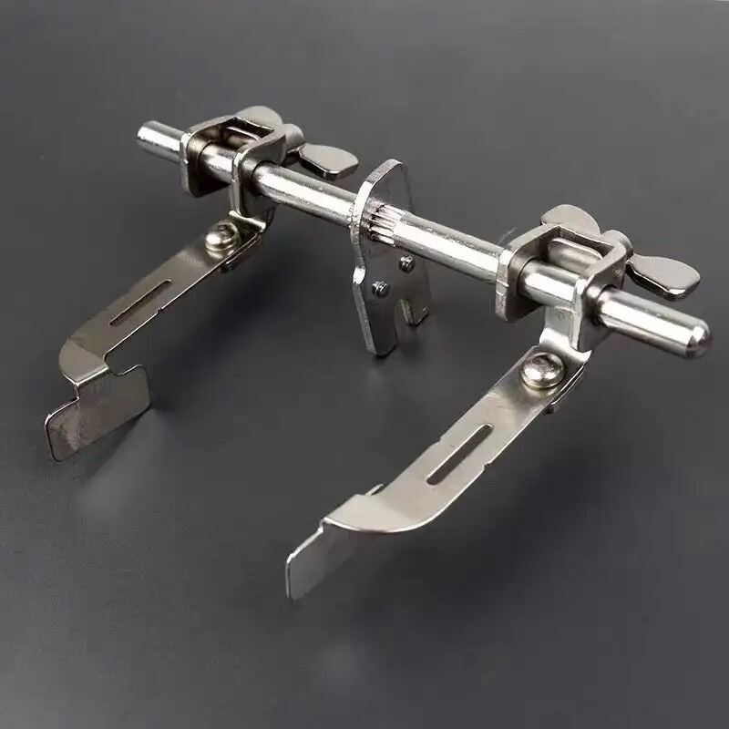Cữ treo, Ke treo ĐÔI, thước đo định 2 hướng, cữ treo canh lề chuyên dụng cho máy may công nghiệp