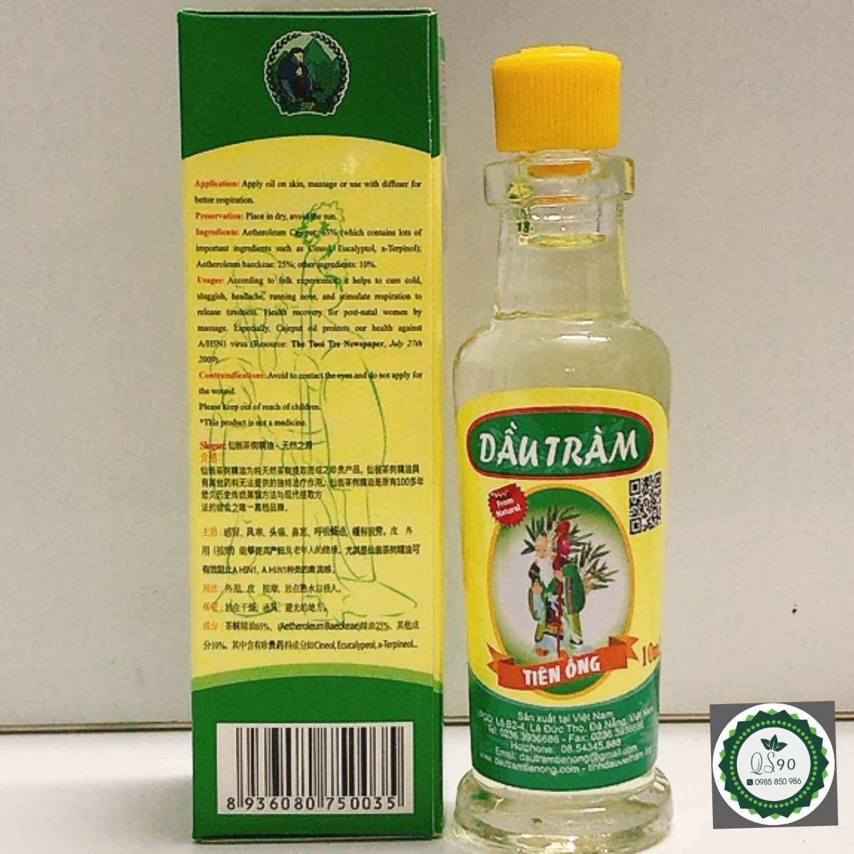 Dầu Tràm Tiên Ông 45ml,10ml