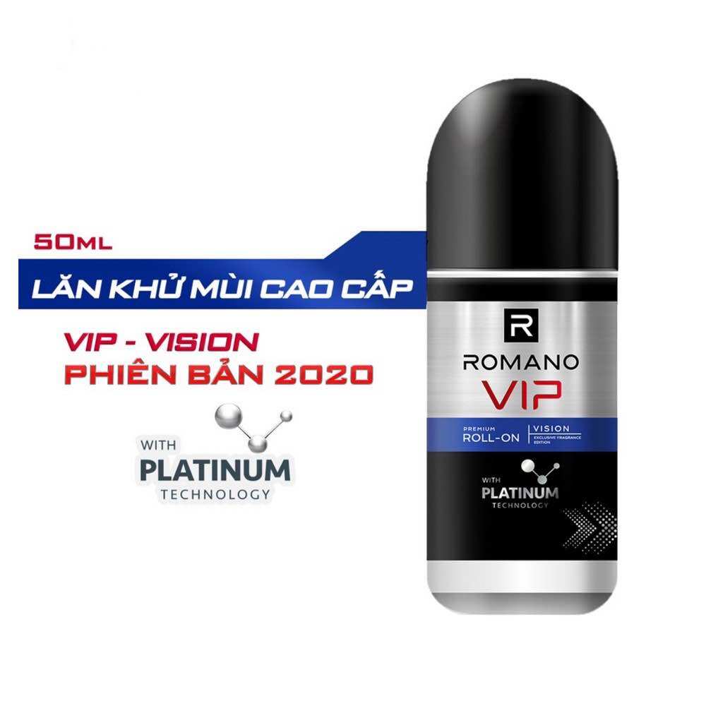 Lăn khử mùi cao cấp Romano Vip 50ml Passion