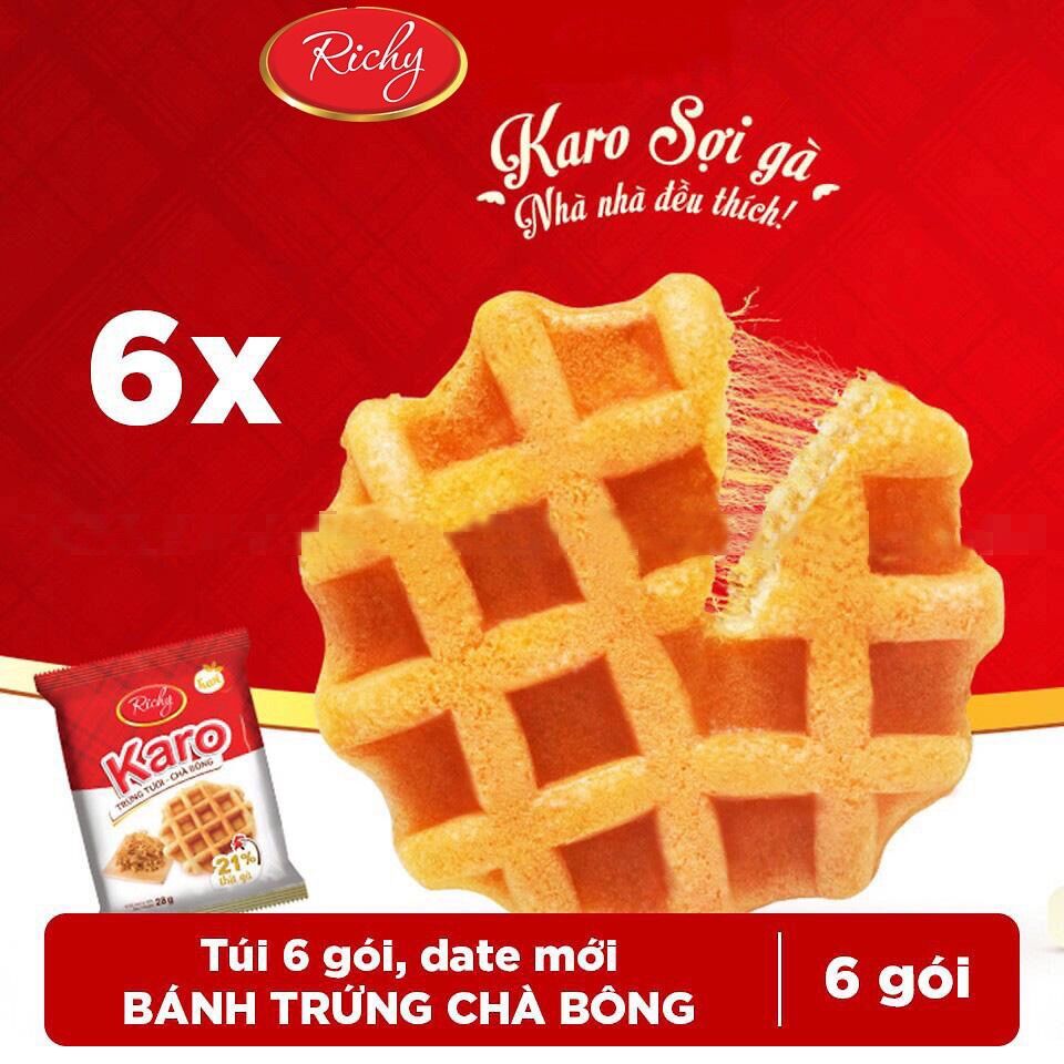 Bánh Tươi Richy Karo Chà Bông Sợi Gà