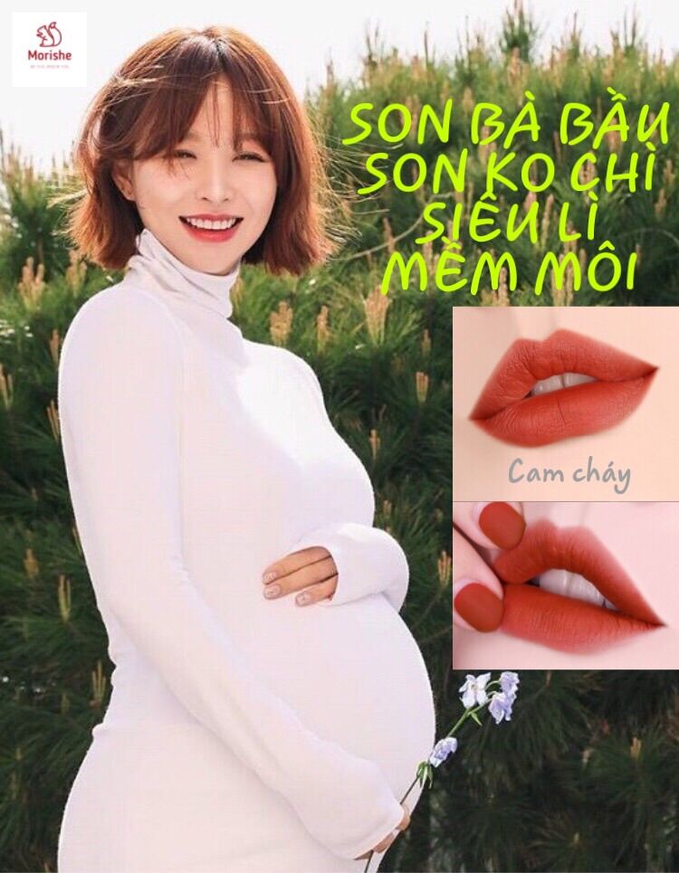 Son BÀ BẦU - KHÔNG CHÌ - KHÔNG THUỶ NGÂN, Son kem lì handmade