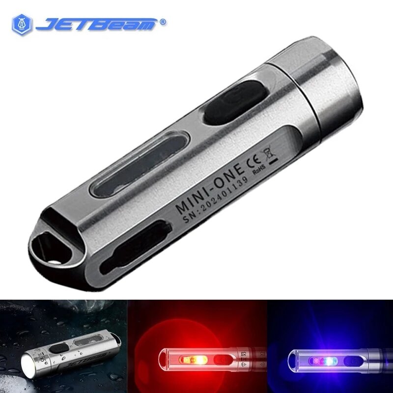 Jetbeam mini one edc - đèn pin móc khóa