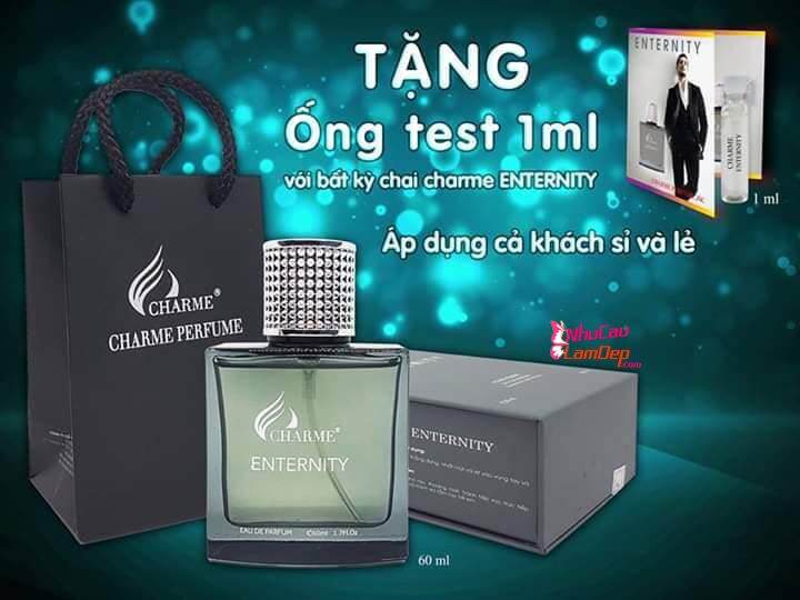 [HCM]nước hoa nam enter nity 60ml có túi