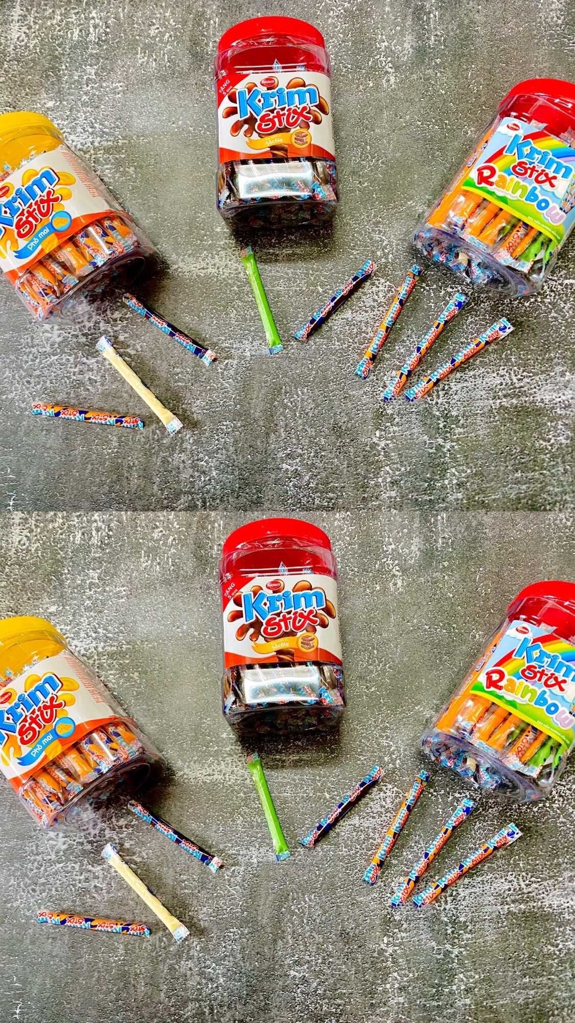 Kẹo mềm krim stix vị phô mai