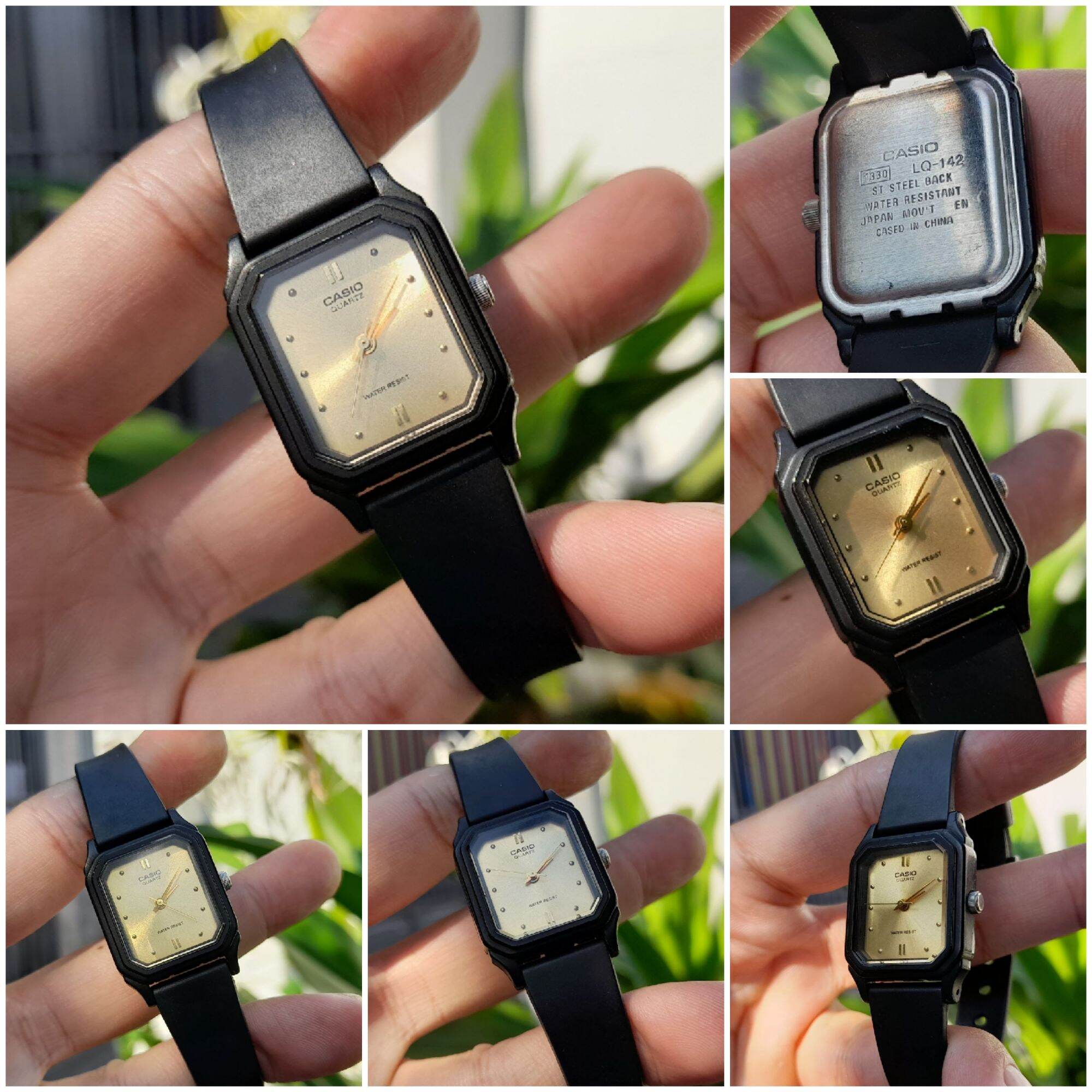 đồng hồ Casio Nữ LQ-142 mặt vàng