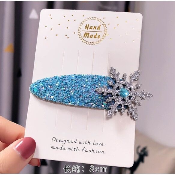 Set kẹp tóc/cột tóc Elsa cho bé gái