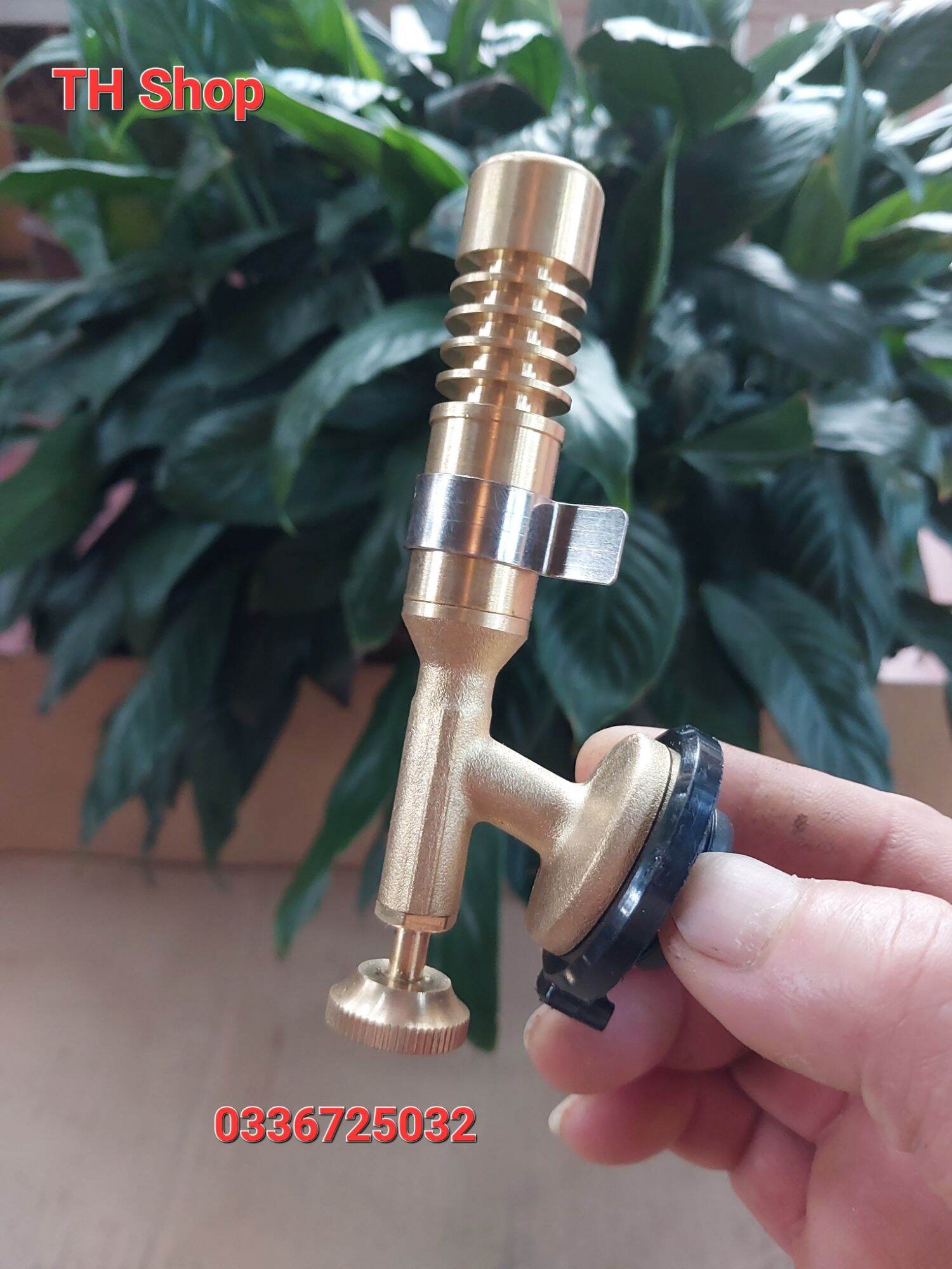 Khò ga mini bằng đồng  - khò ga ôxi