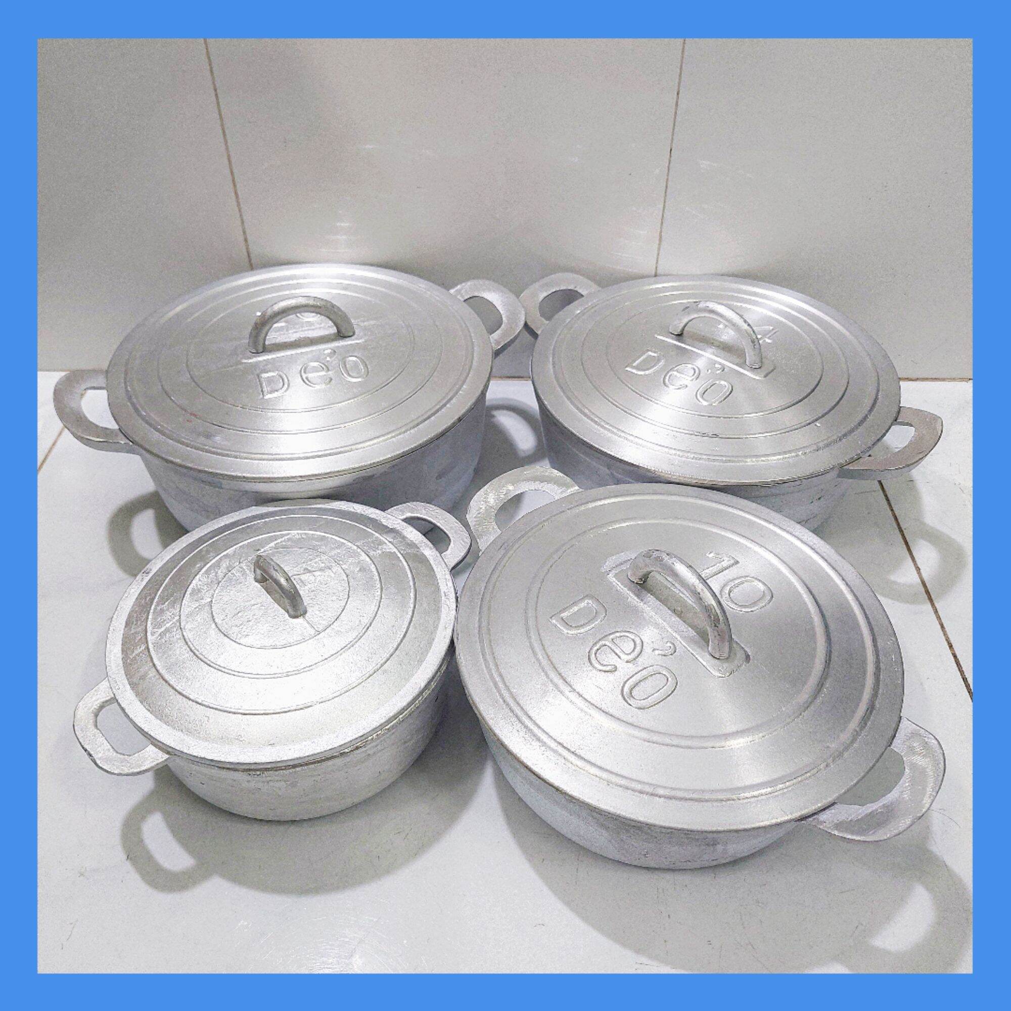 Nồi - Xoong gang dẻo đúc nguyên khối