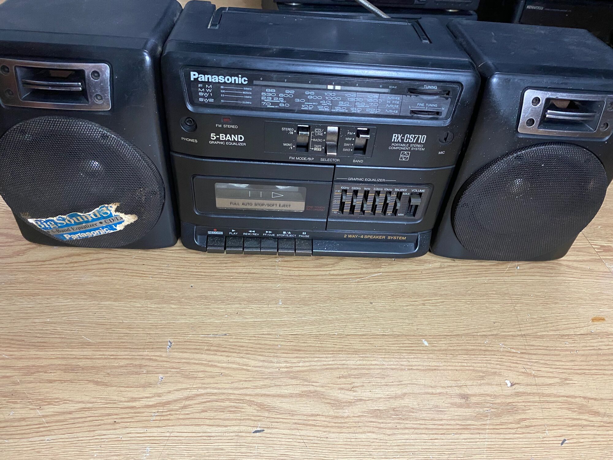 Radio cassette Panasonic