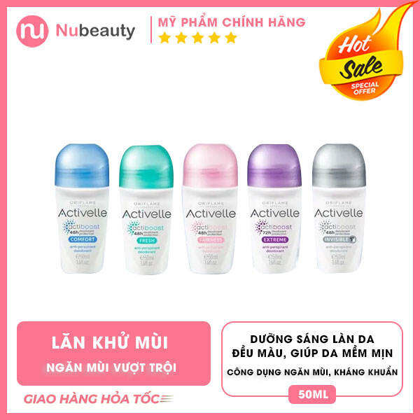 Tốp 5 lăn khử mùi Activelle ( 33139, 33140, 33141, 33142, 33143)
