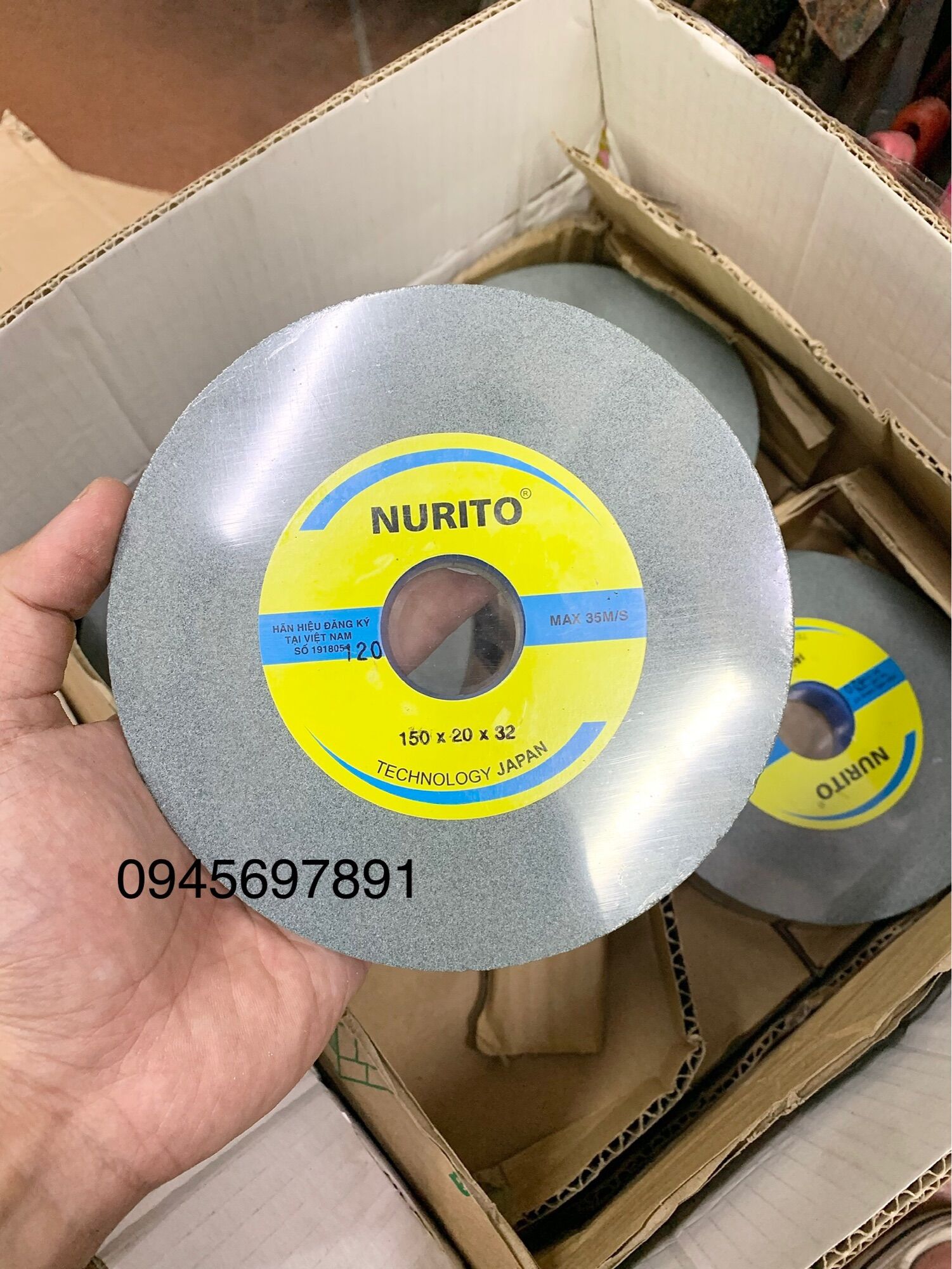 Đá mài hợp kim cao cấp 1t5 của nhật cát 120