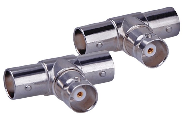 Jack nối BNC chia 3 , đầu nối jack bnc/sdi phân nhánh