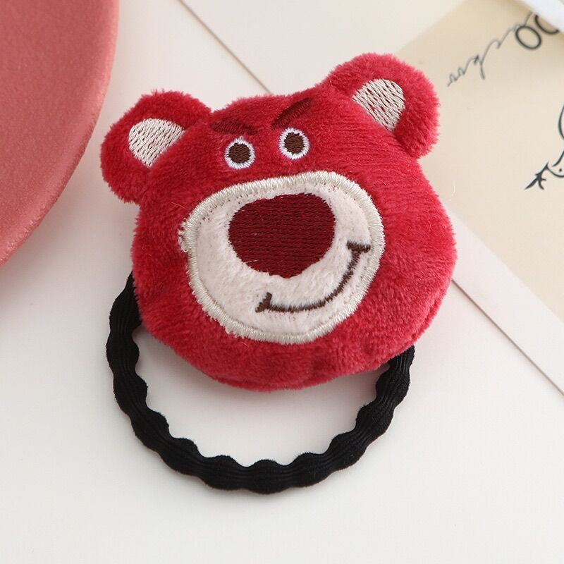 Dây cột tóc gấu dâu Lotso dễ thương