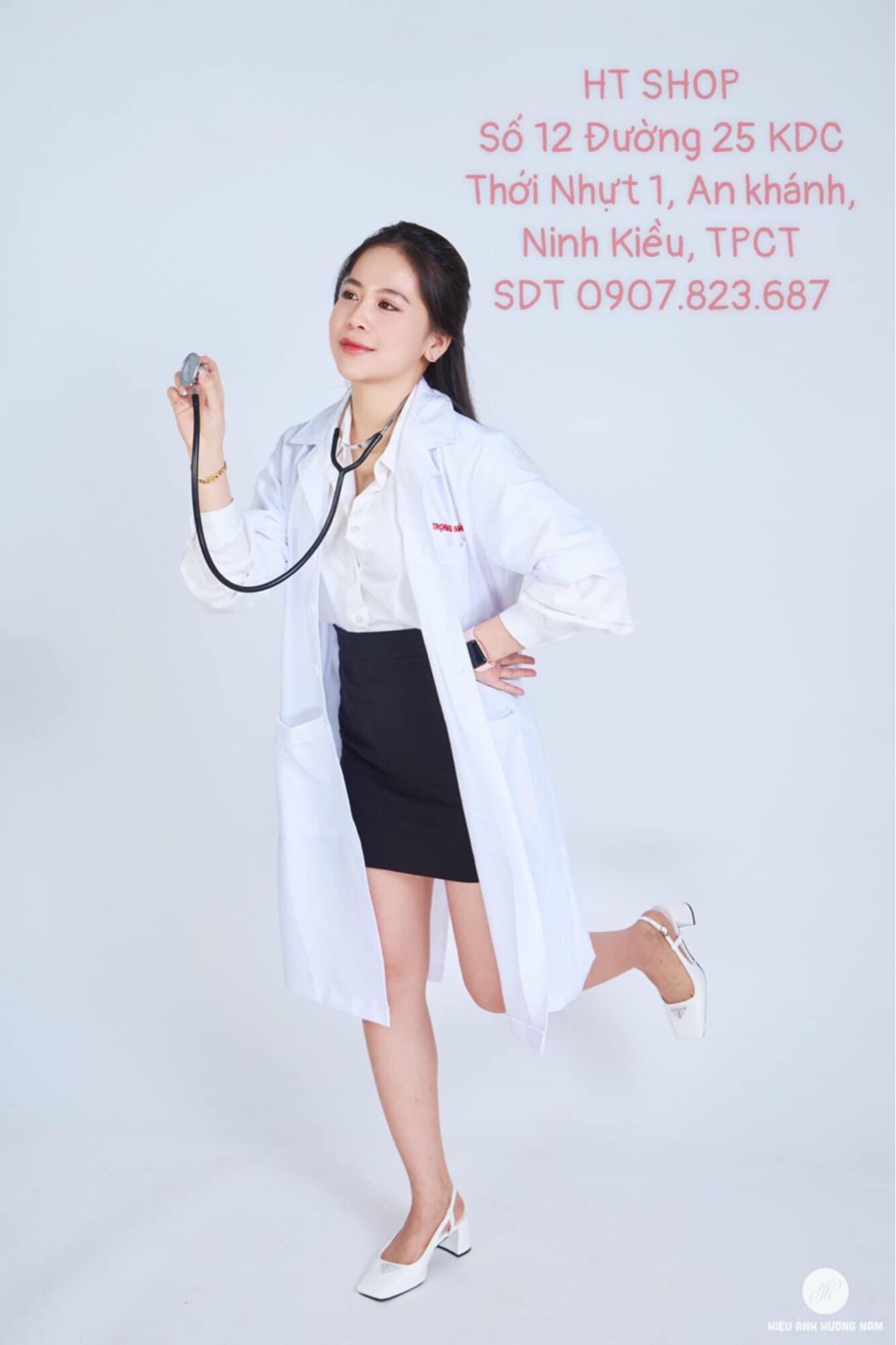 Áo Bluose Bác Sĩ Nam Nữ