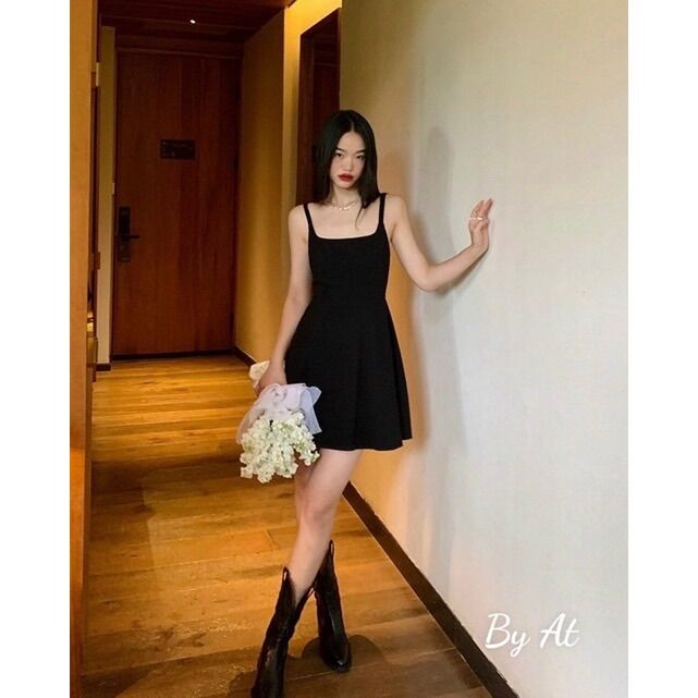 Đầm 2s thun tăm bản to dáng xoè Sam-collection❤️Freeship
