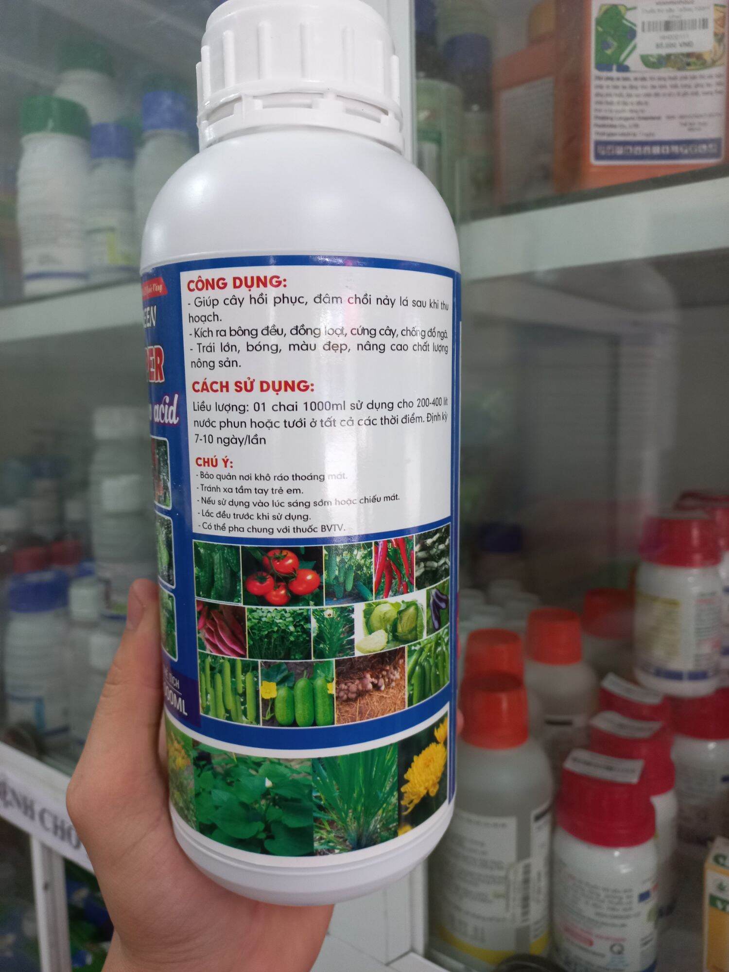 Phân bón lá Amino Bioted 603 Biomax 1000ml