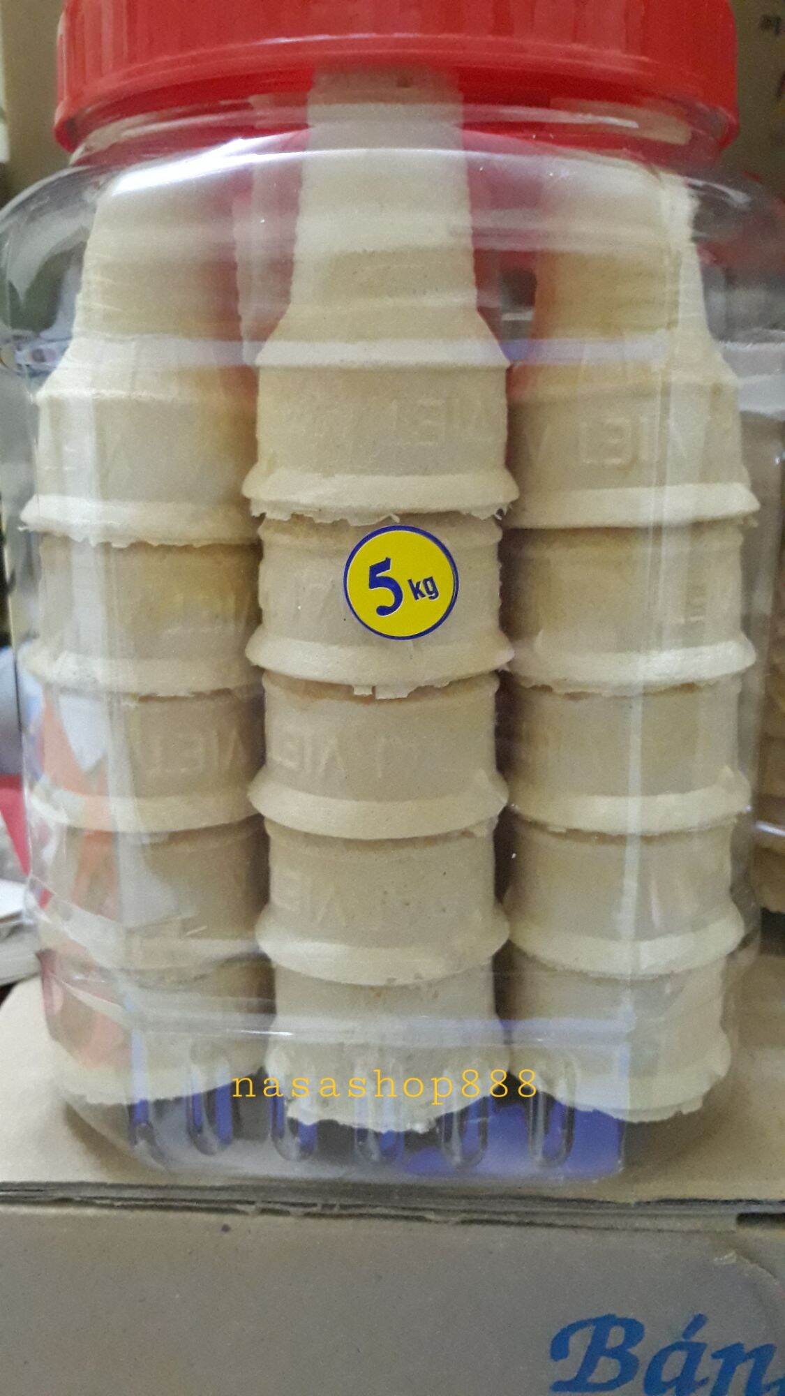 Hũ 35 cái bánh ốc quế ăn kem