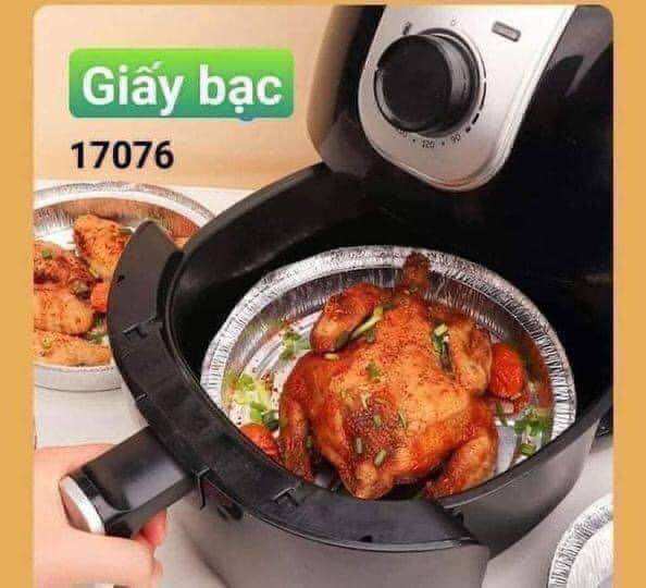 Set 50 khay giấy bạc nướng size 22