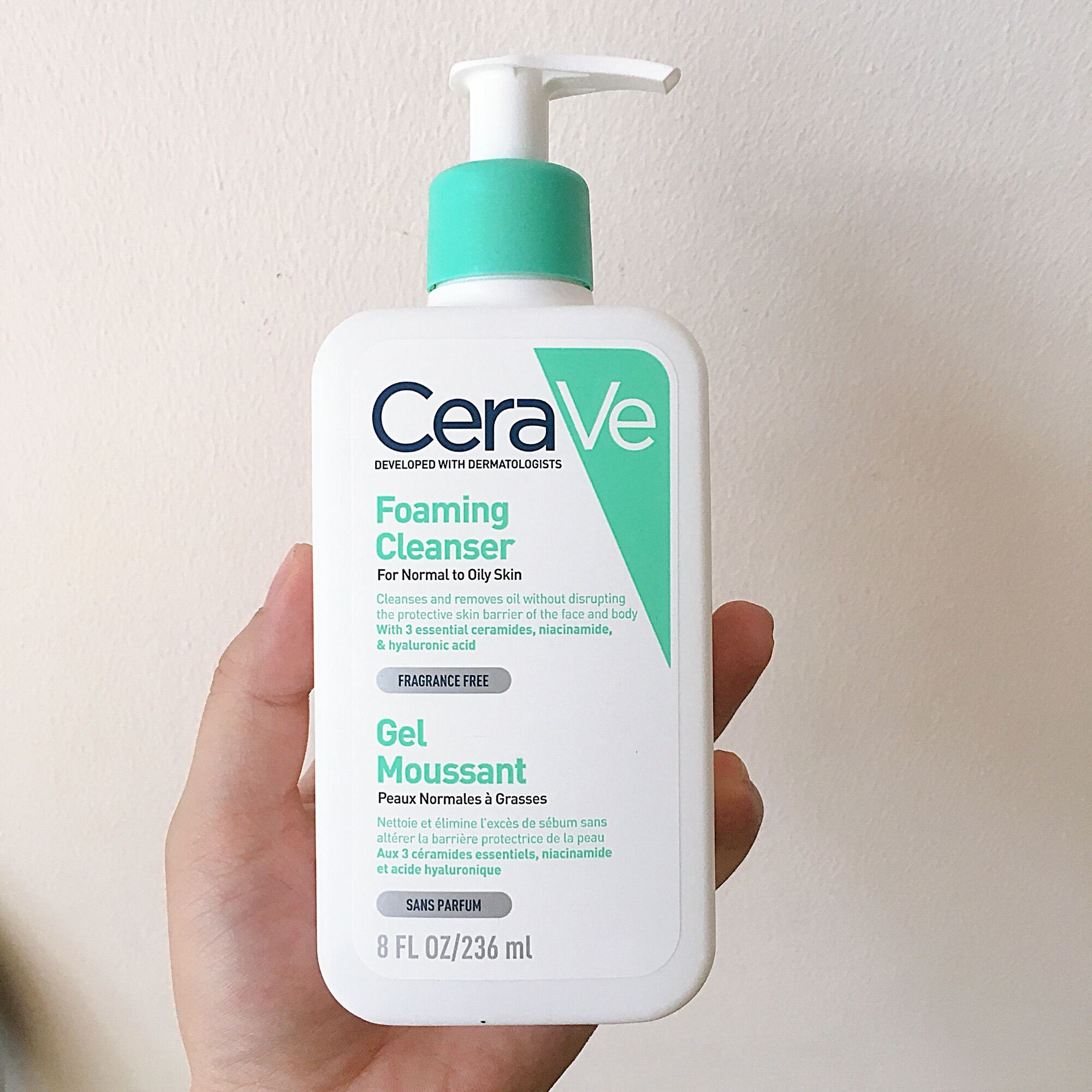 Sữa Rửa Mặt Cerave Foaming 236Ml