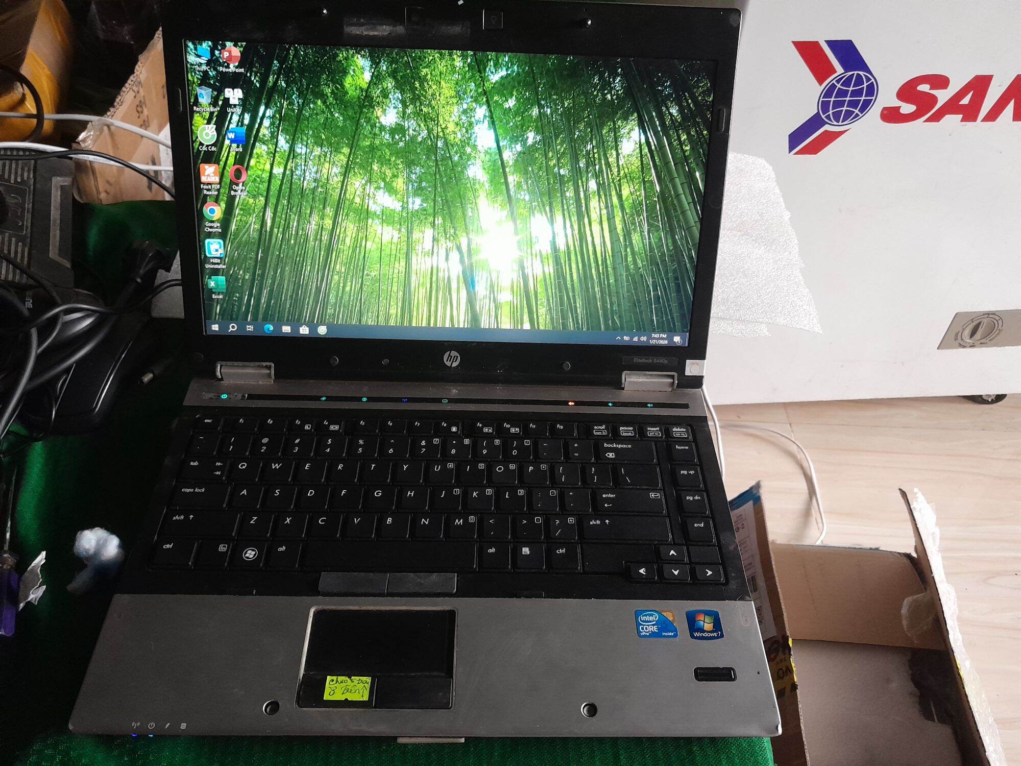 Liquidation of Hp Elitebook 8440P Laptop, Core I5, 2Gb Ram, 14.5 Inch Screen, 500g Hard Drive. Sold for 950,000 Vnd