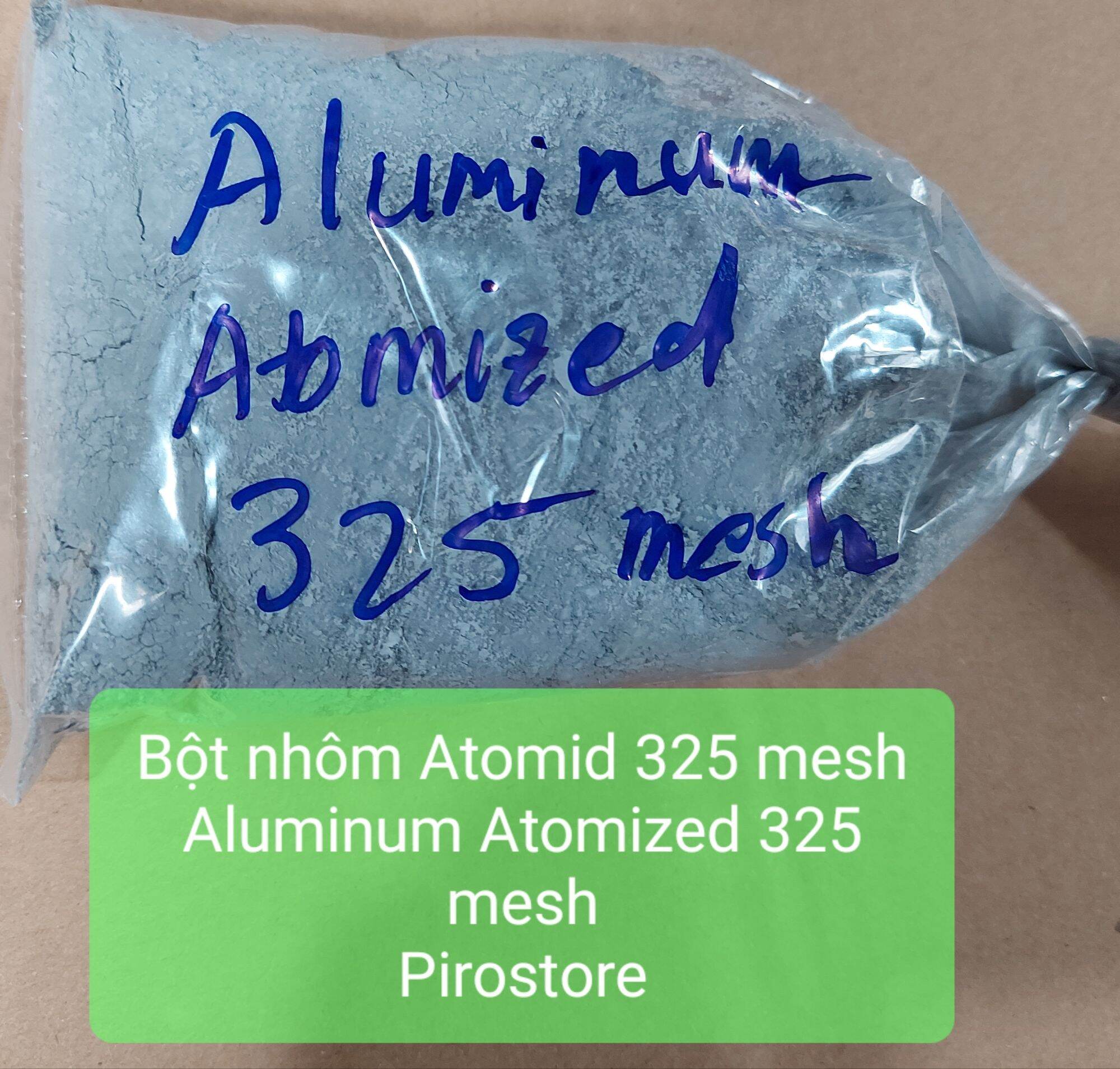 200 gam Bột màu Alumi Atomid 325 mesh (màu xám xi măng)