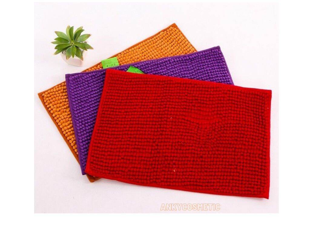 Super Absorbent Anti-Slip Coral Doormat - Size (m) 46×30cm