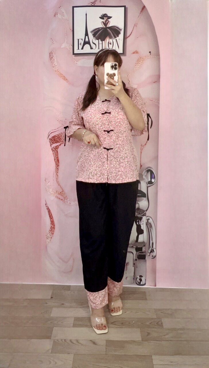 Đồ lam lễ chùa  Bigsize Nữ 67kg đến 95kg