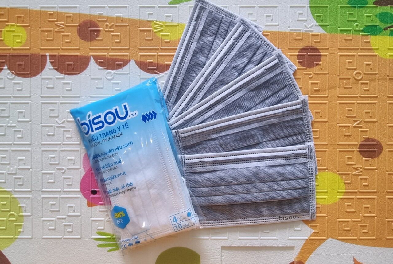 Khẩu trang y tế Bisou hộp 50 cái