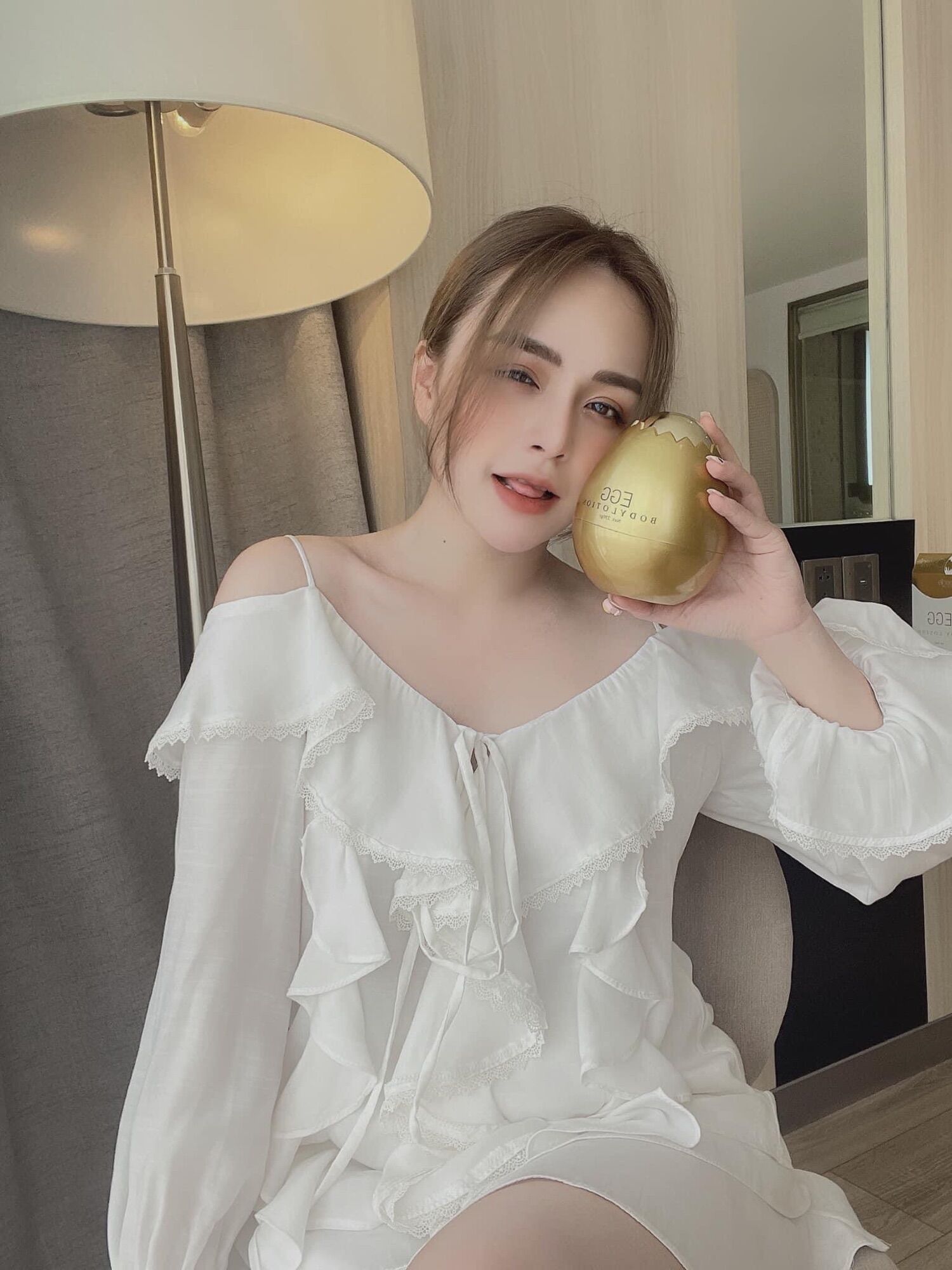[HCM]Kem Body Trứng Vàng