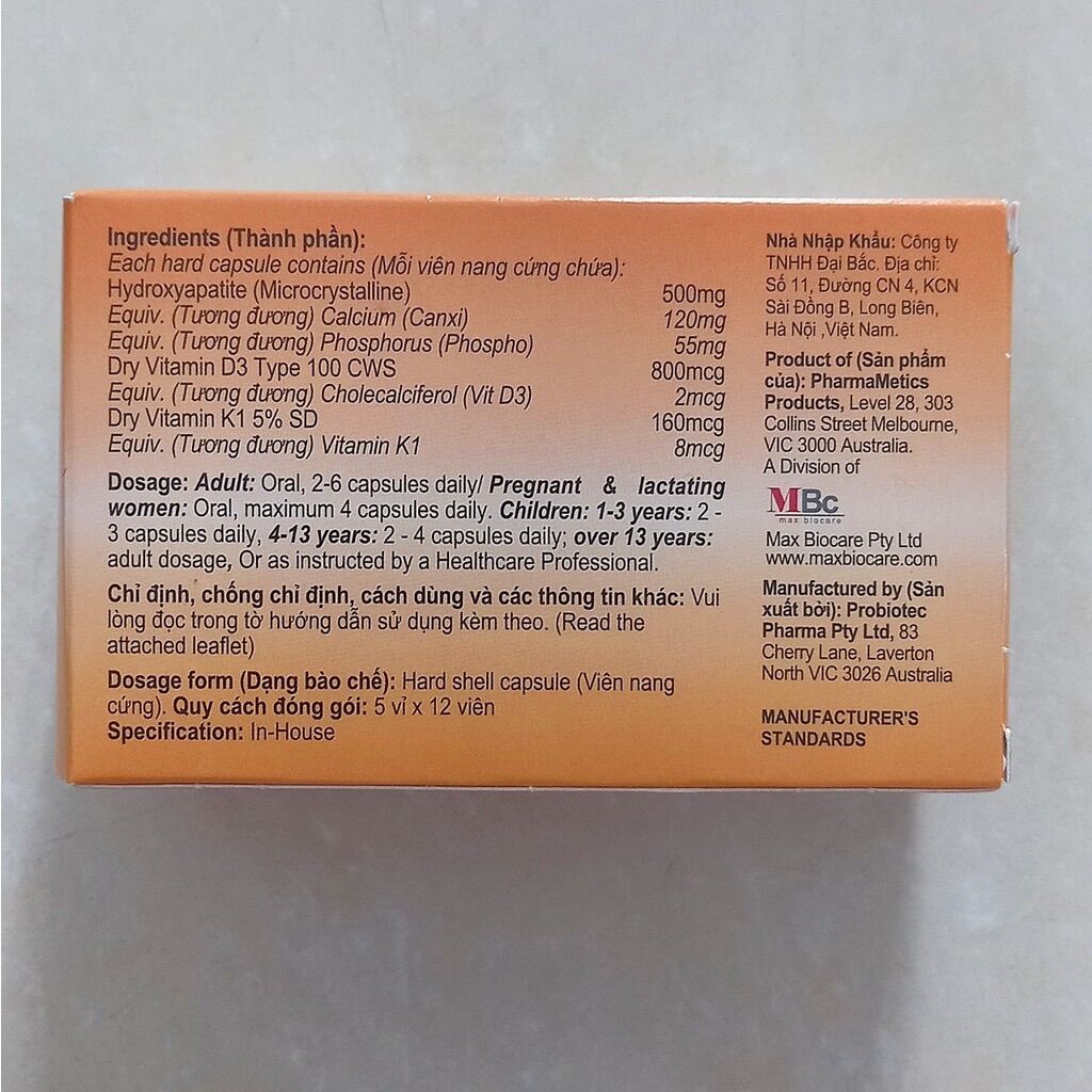 Canxi hữu cơ NextG Cal