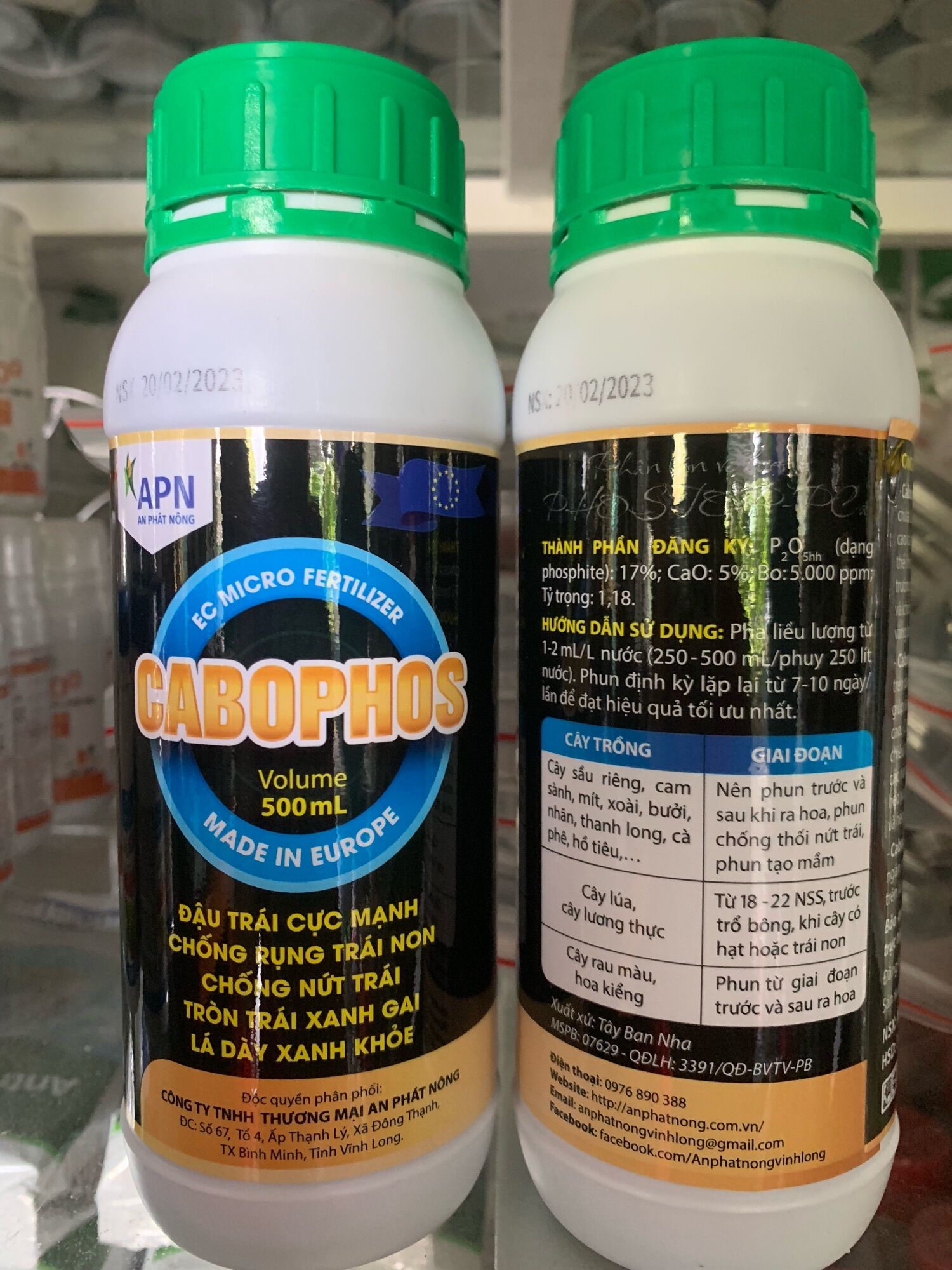 Cabophos của An phát nông 500ml