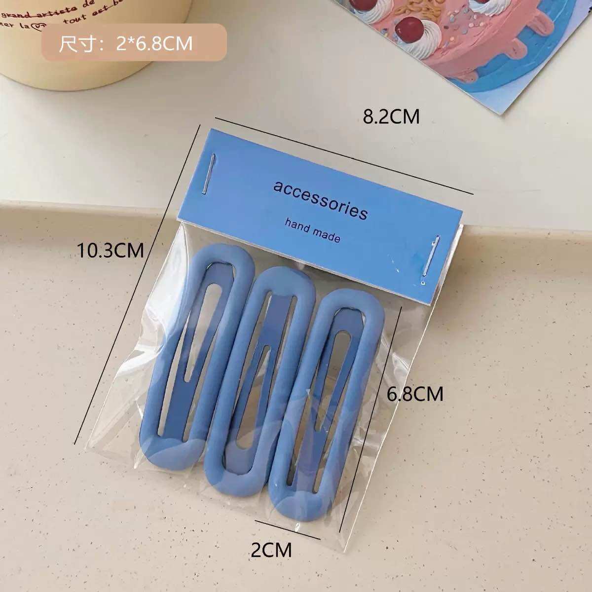 Kẹp Tóc Nữ Đơn Giản Cặp tóc mái màu sắc