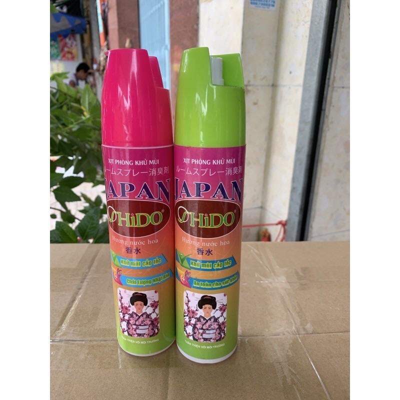 Xịt Phòng Khử Mùi Shido