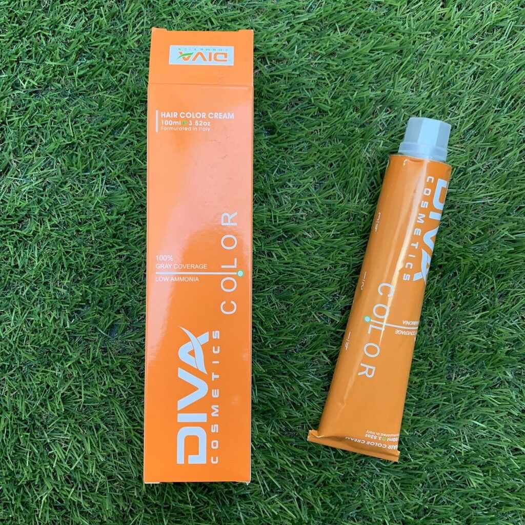 MÀU NHUỘM VÀNG LẠNH ASH BLOND DIVA Ý 100ml