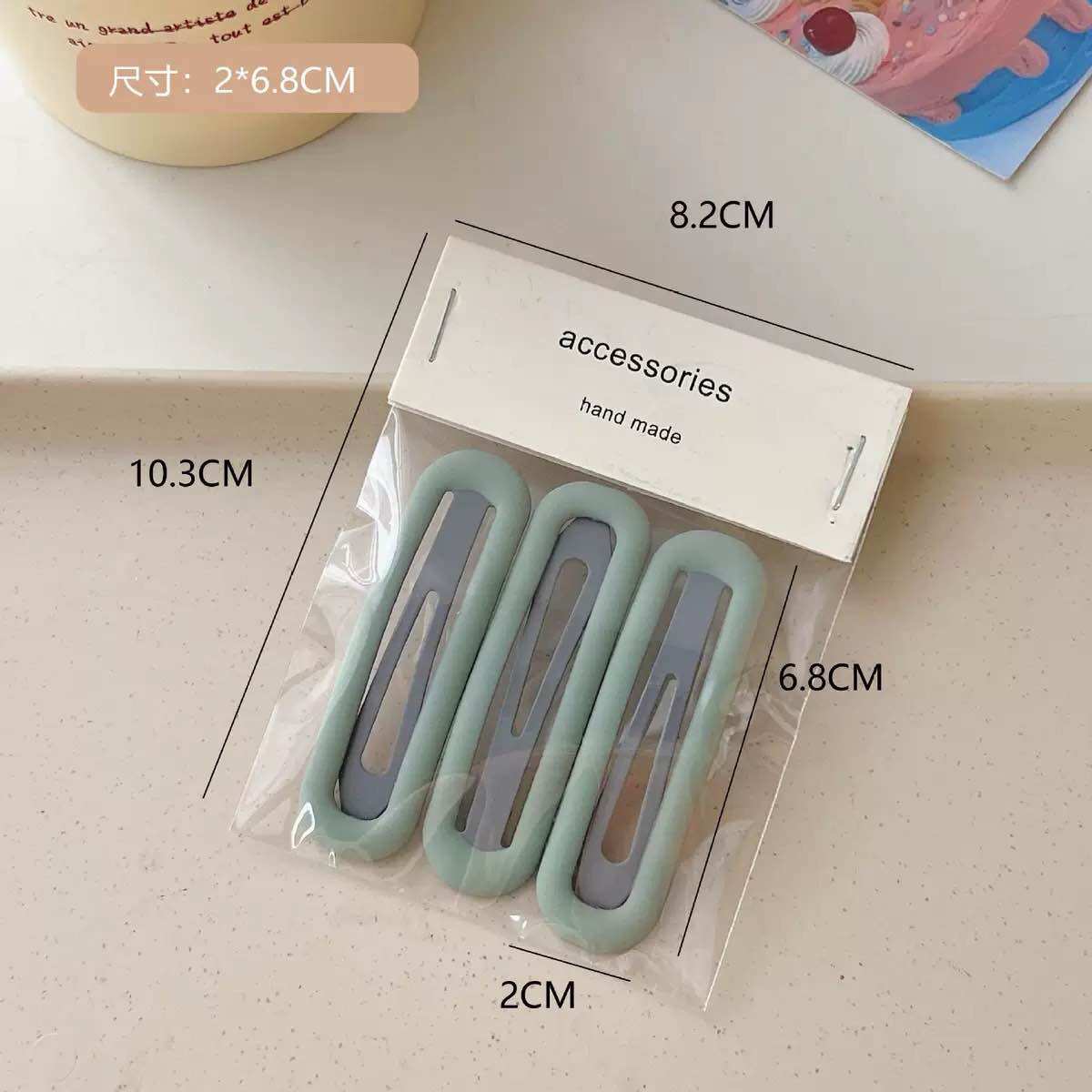 Kẹp Tóc Nữ Đơn Giản Cặp tóc mái màu sắc