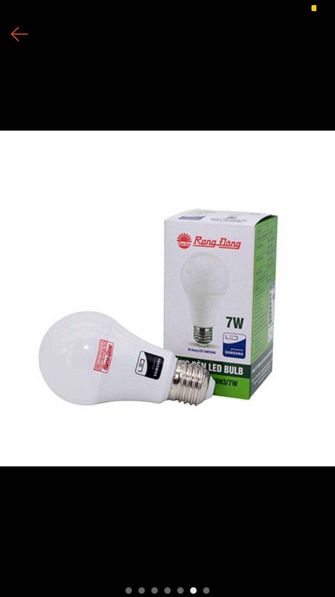 Bóng đèn LED chống cận Buld 7W Rạng Đông chính hãng, ánh sáng vàng dùng cho trẻ em học bài