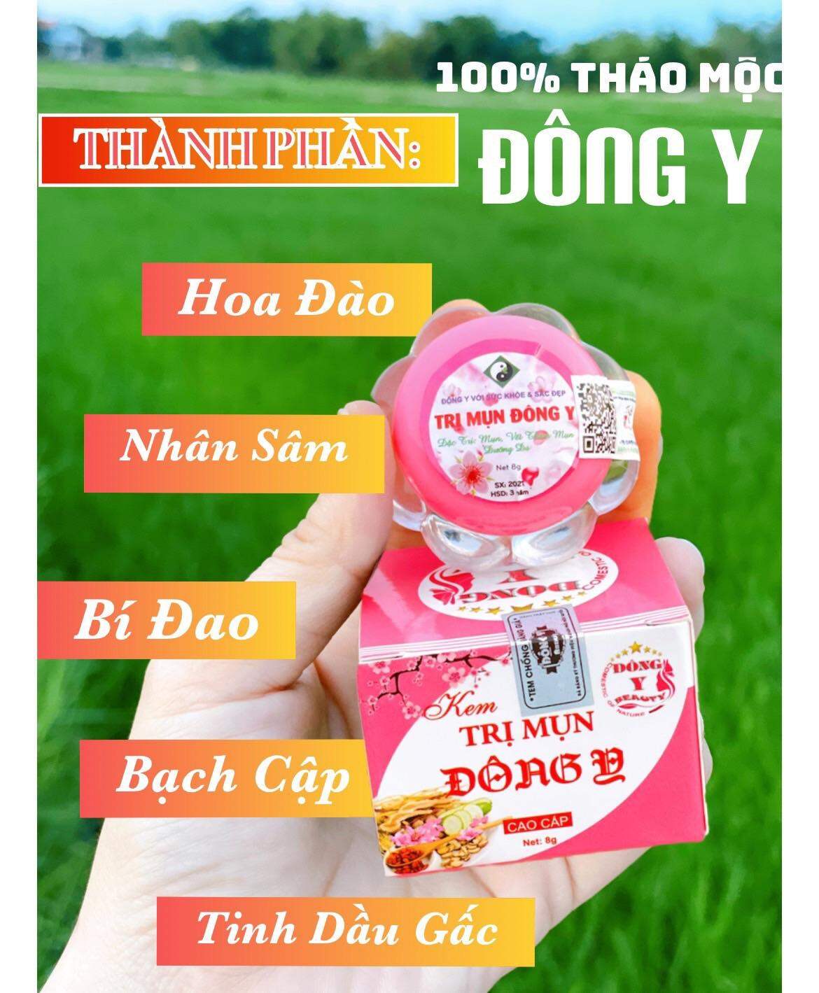 combo 5 hộp Kem Mụn Đông Y Hoa Đào