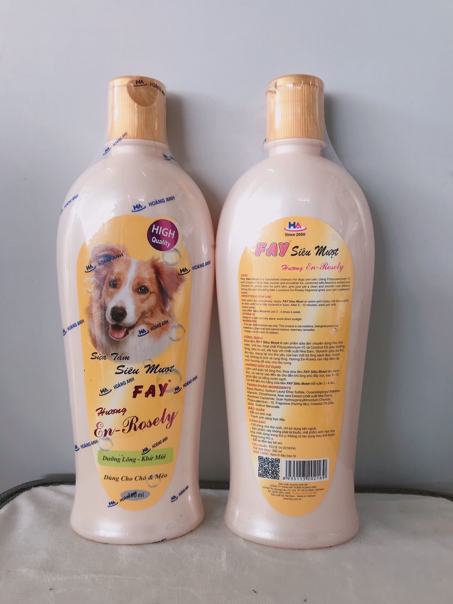 Sữa tắm Fay siêu mượt En-Rosy 300ml
