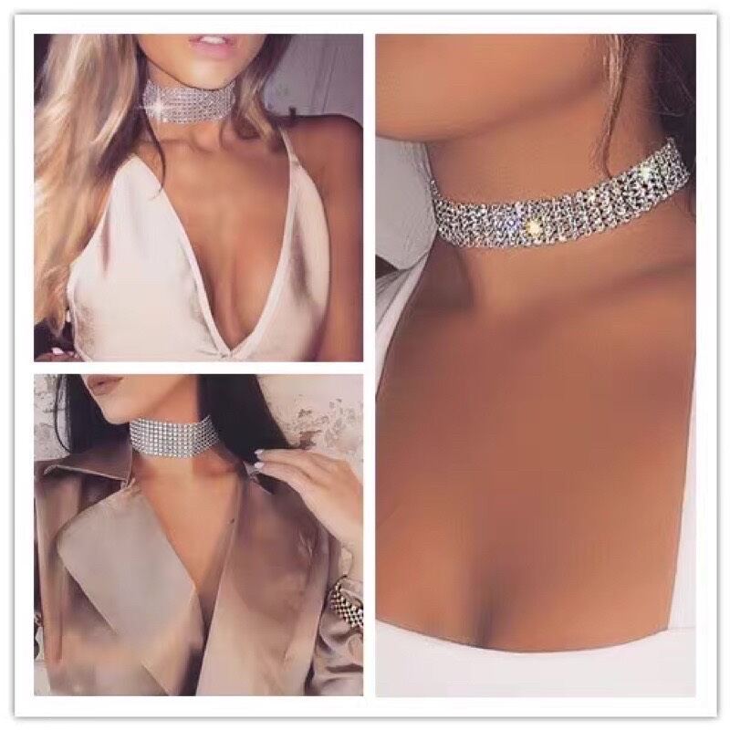 Vòng choker đá