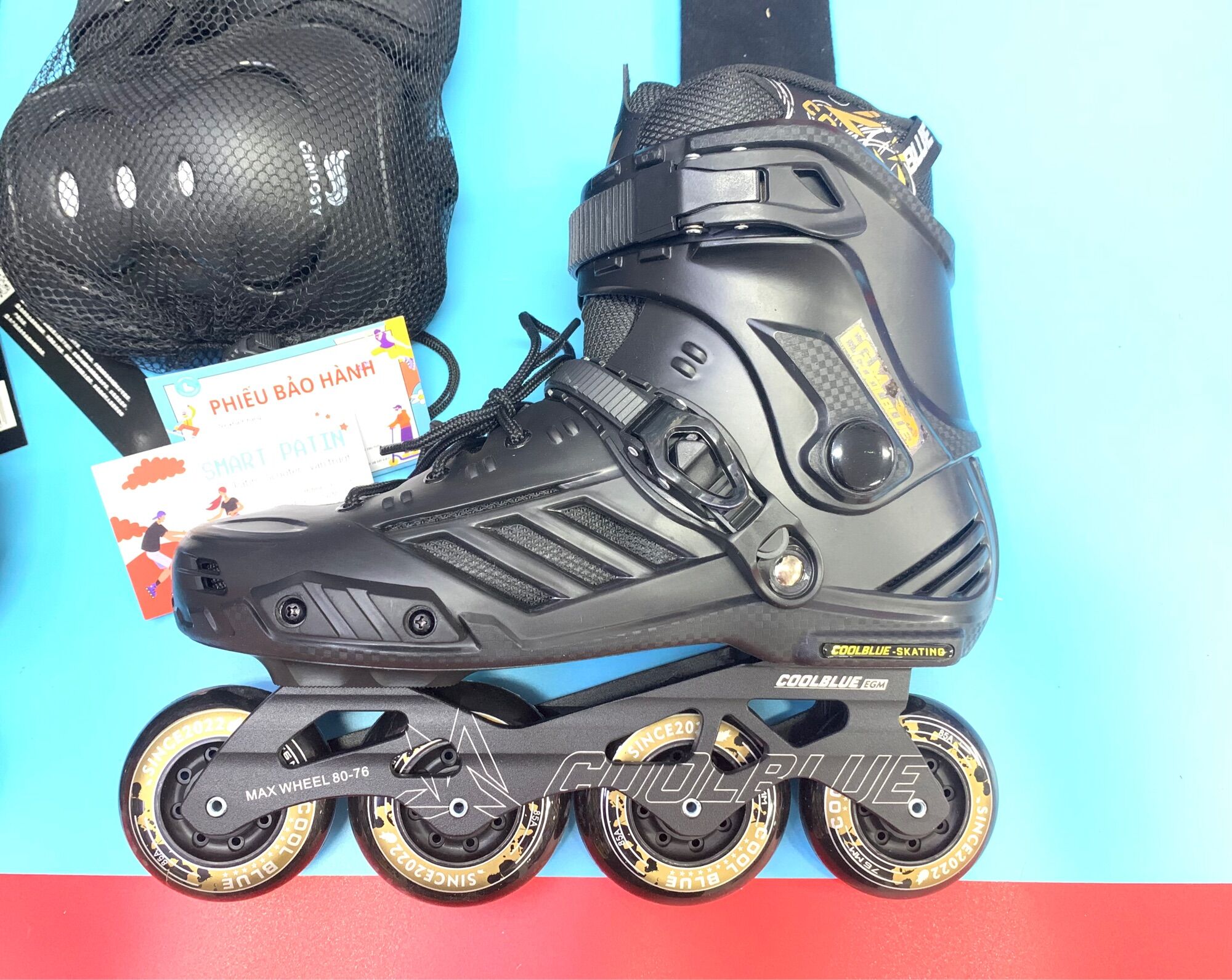 Giày patin Freestyle M6 dòng nhựa đúc an toàn, chắc chắn