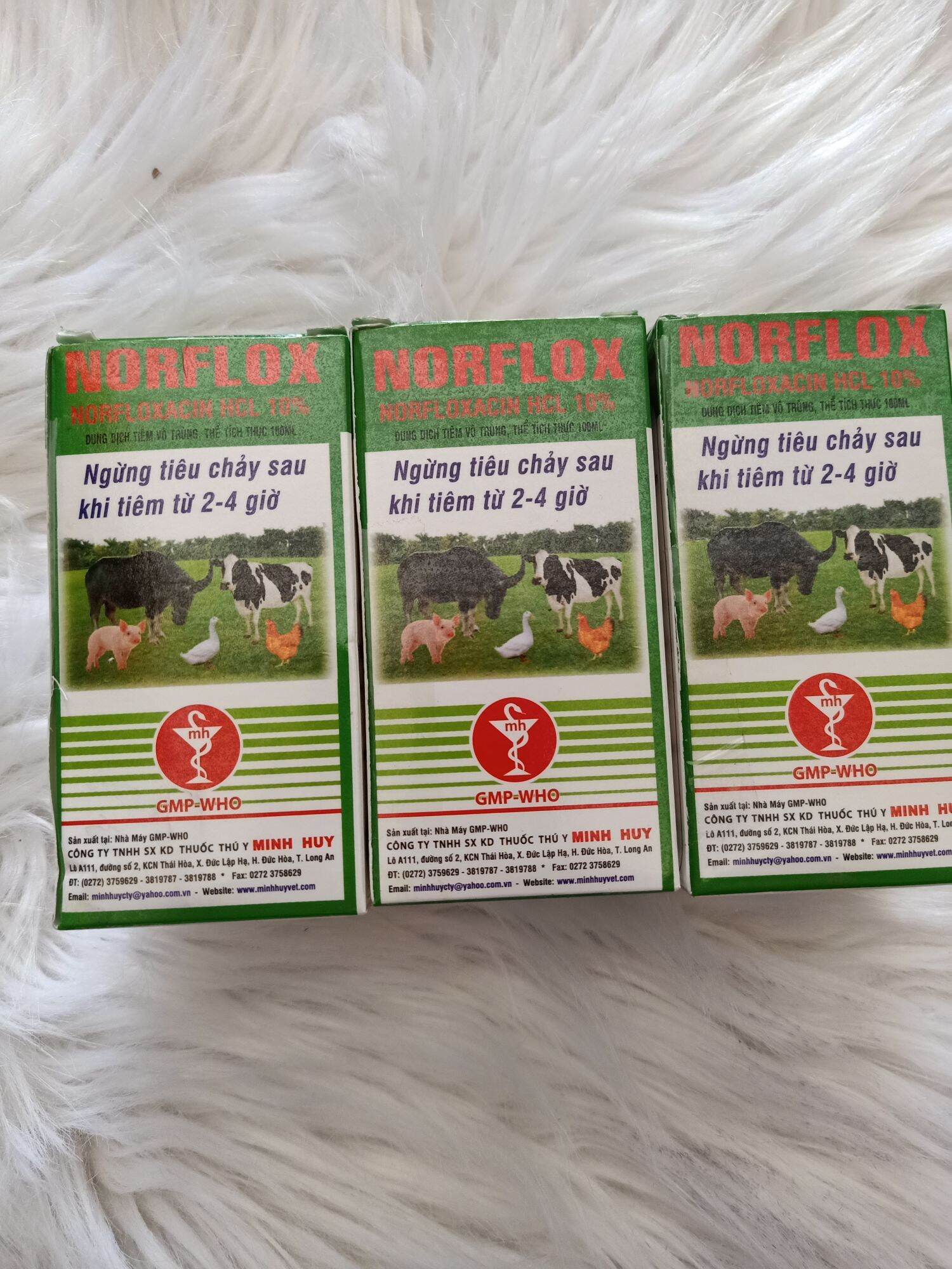 NORFLOX 100ml ngưng tiêu chảy đau 2-4 giờ