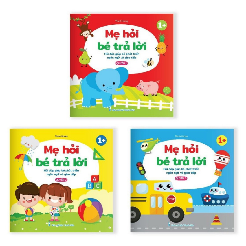 Sách - Combo 3 cuốn: Mẹ hỏi bé trả lời